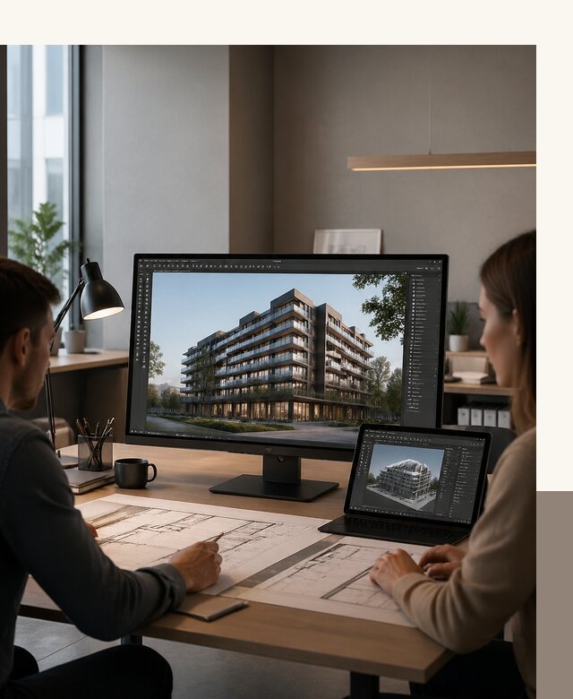 3D визуализация архитектуры и объектов строительства в Северодвинске