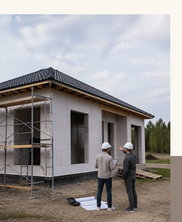 Проектирование одноэтажных домов из газобетона в Северодвинске